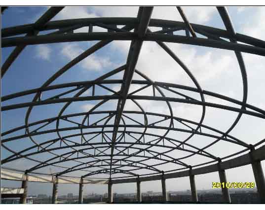 邢台中煤朔州宾馆管桁架工程